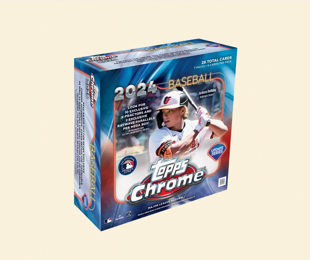 2024 Topps Chrome Update Baseball Sealed Mega Box
