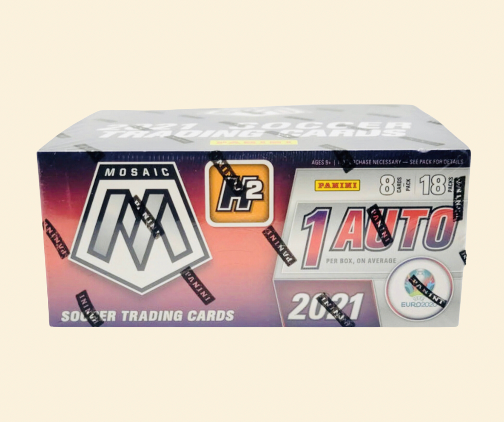2020-21 Panini Mosaic UEFA Euro Soccer H2 Hybrid Box