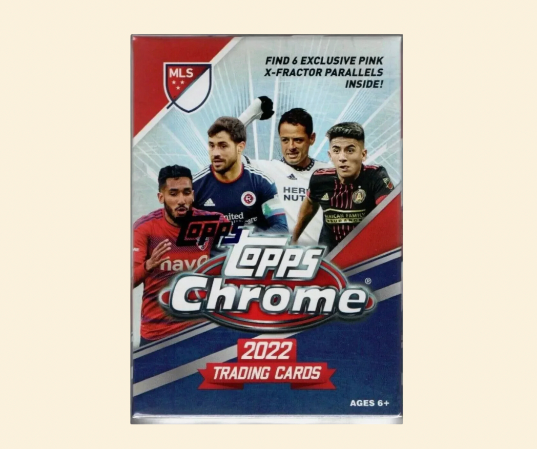 2022 Topps Chrome MLS Soccer Sealed Blaster Box