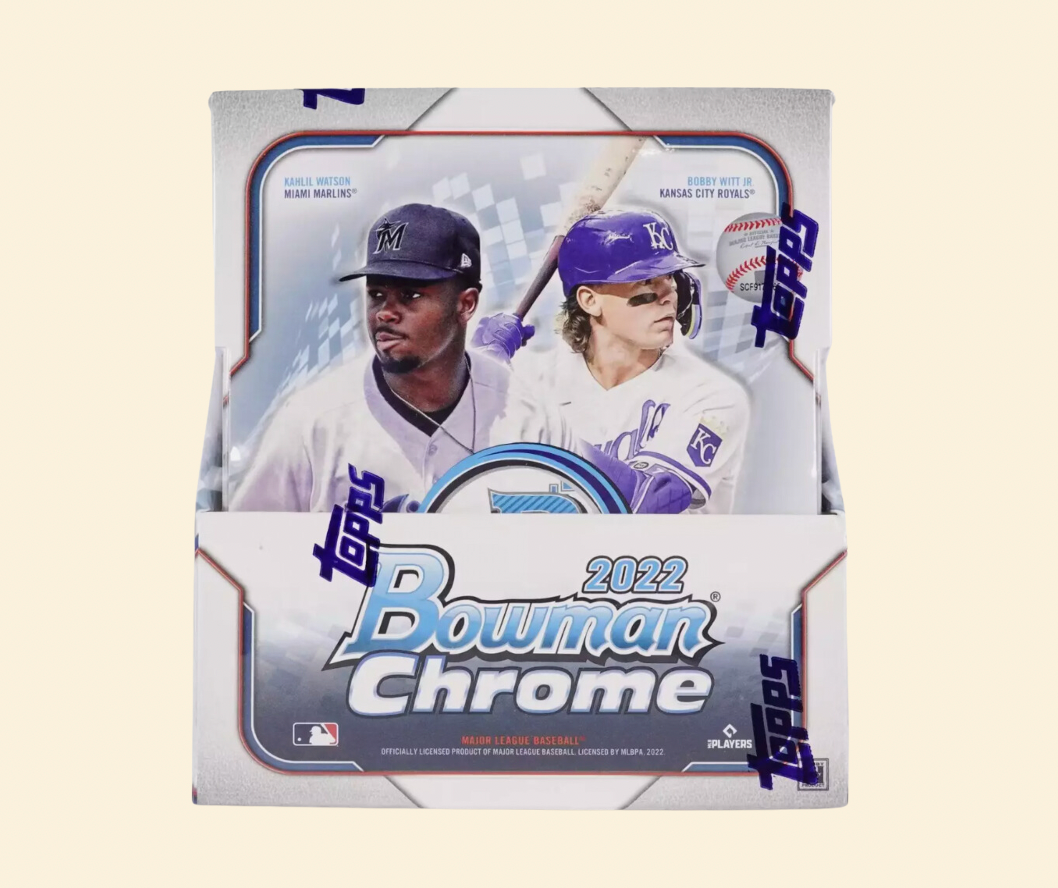 2022 Bowman Chrome Baseball Sealed Hobby Box