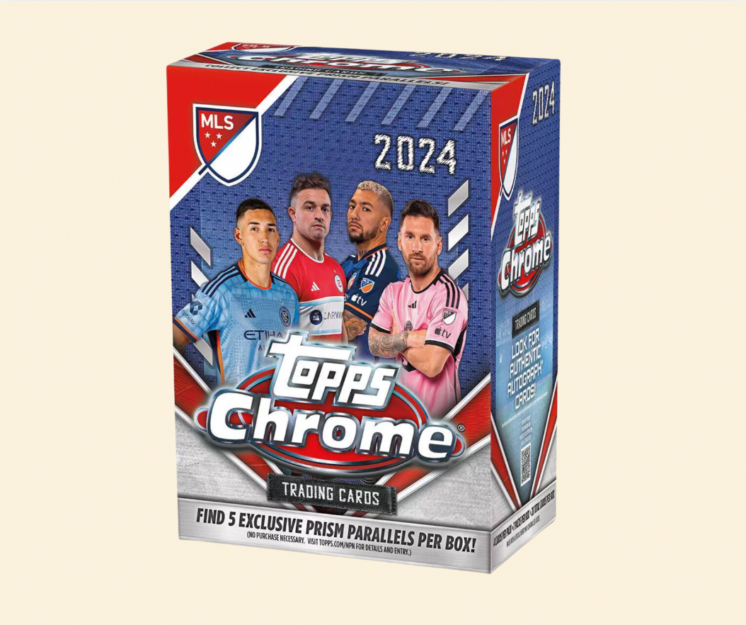 2024 Topps Chrome MLS Soccer Blaster Box