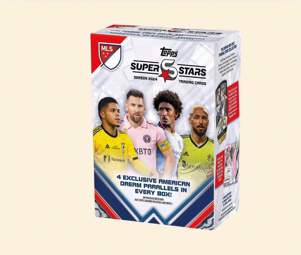 2024 Topps MLS Superstars Soccer Sealed Blaster Box