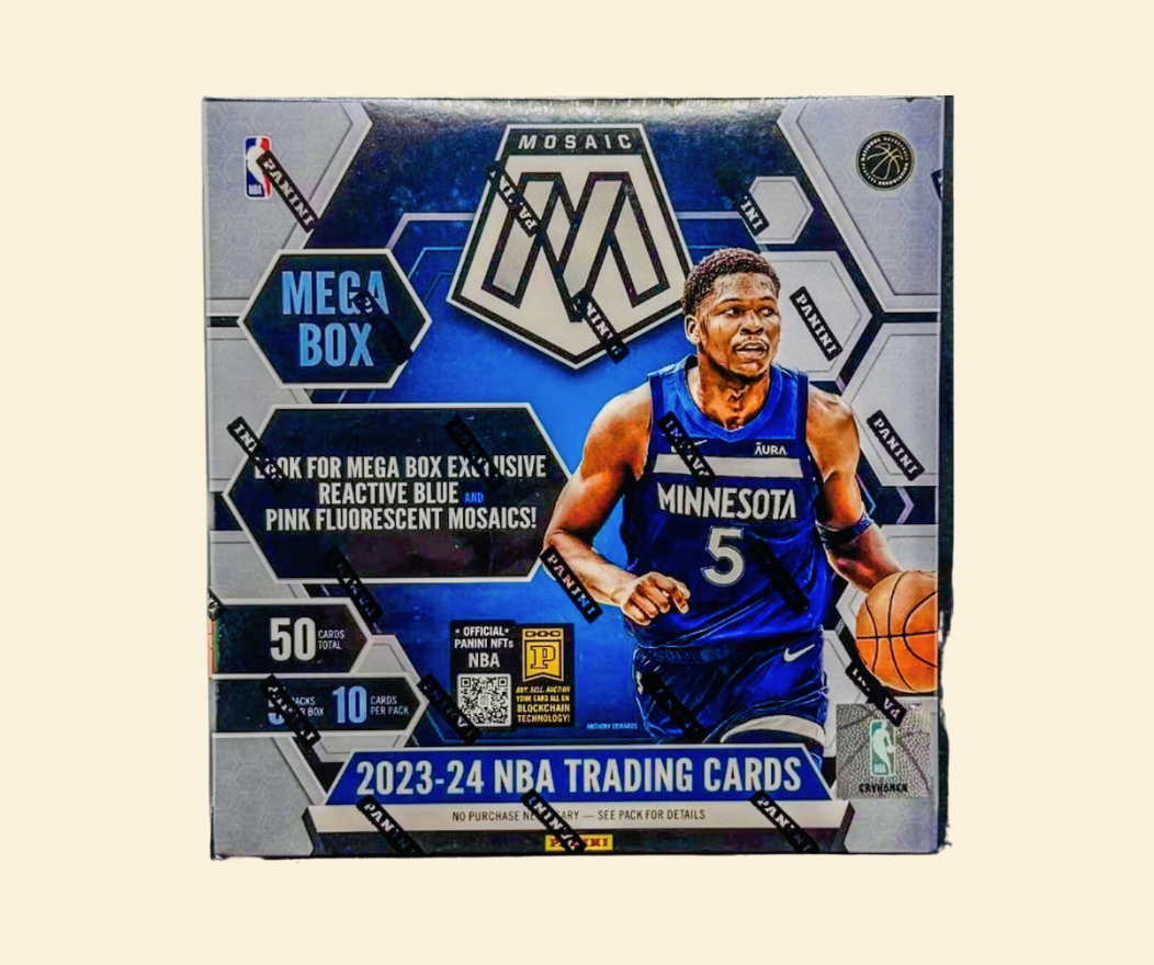 2023-24 Mosaic Basketball NBA Sealed Mega Box