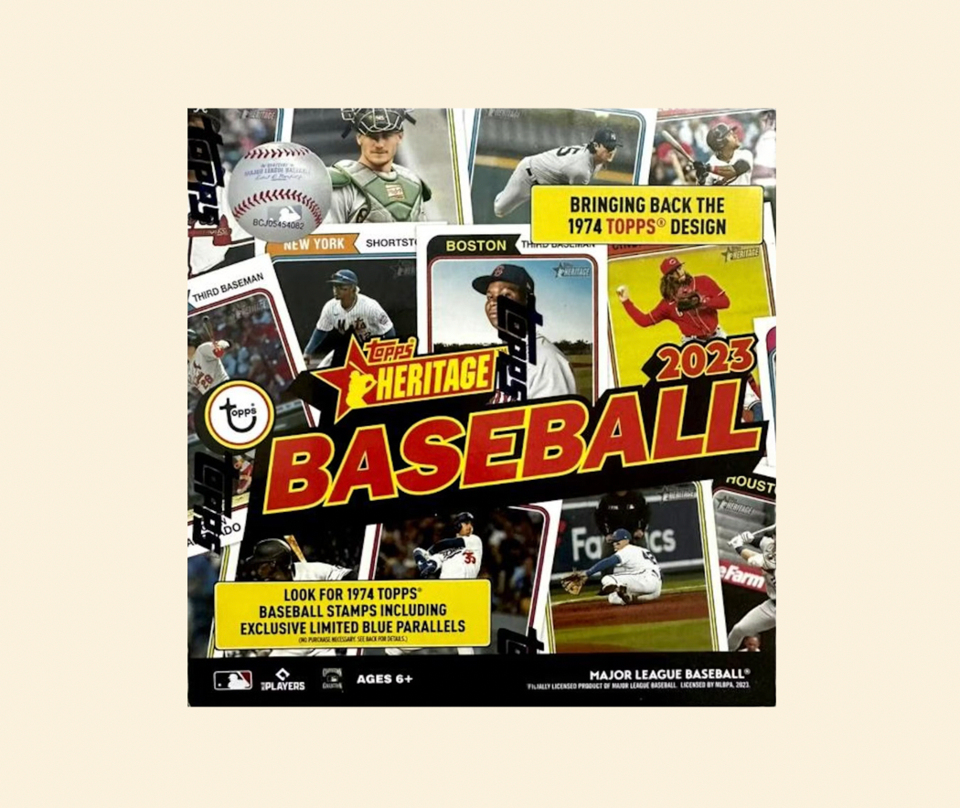 2023 Topps Heritage Baseball Mega Box (Blue Parallels)