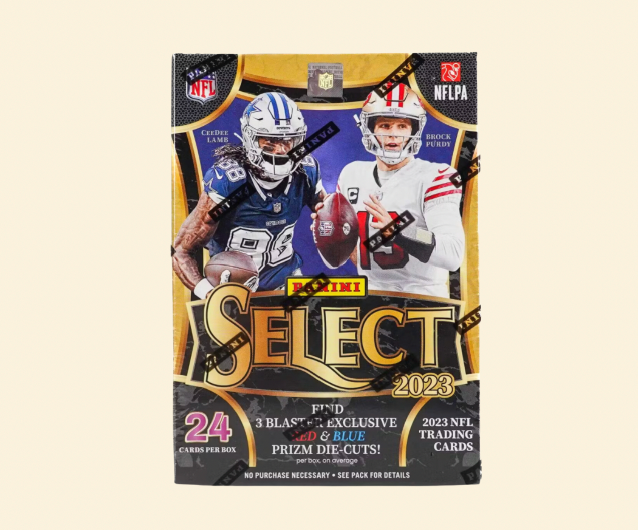 2023 Select Football NFL Sealed Blaster Box Red/Blue Die-Cuts
