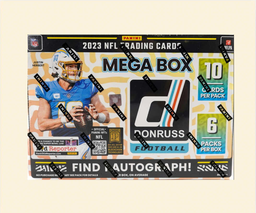 2023 Panini Donruss Football Mega Box (Blue Scope)