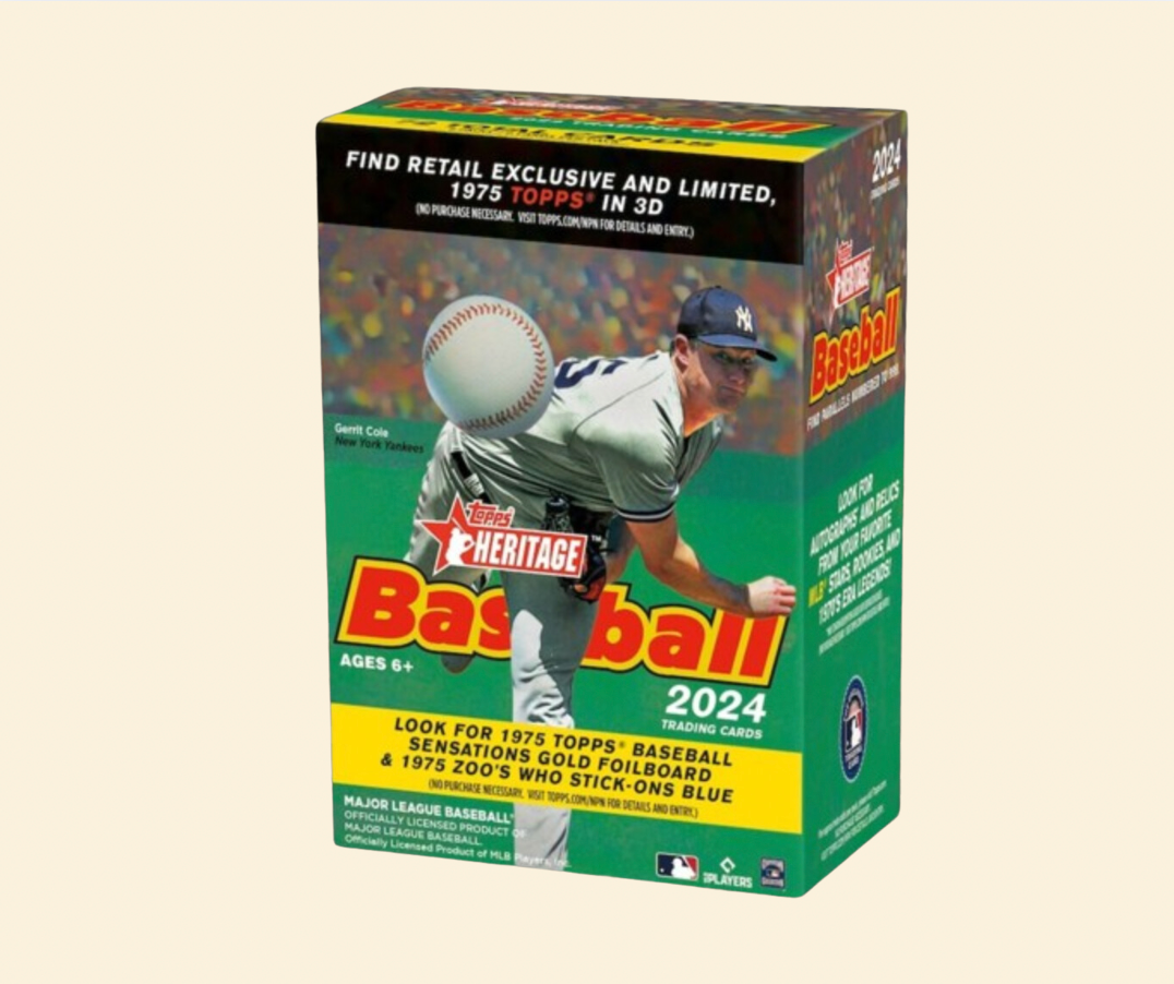 2024 Topps Heritage Baseball Blaster Box