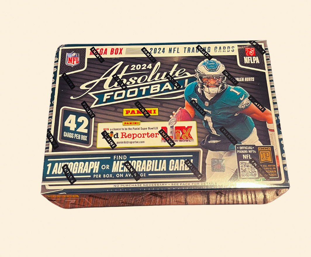 2024 Panini Absolute Football Hobby Mega Sealed Box (Teal Parallels)