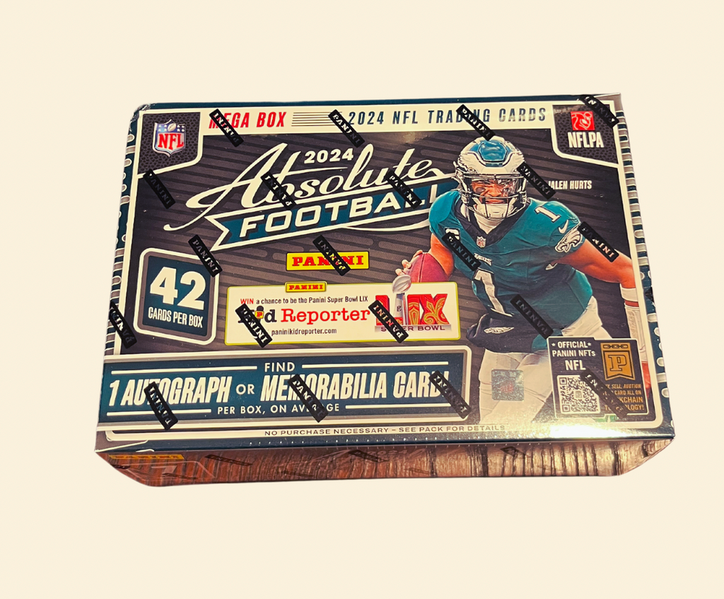 2024 Panini Absolute Football Hobby Mega Box (Teal Parallels)