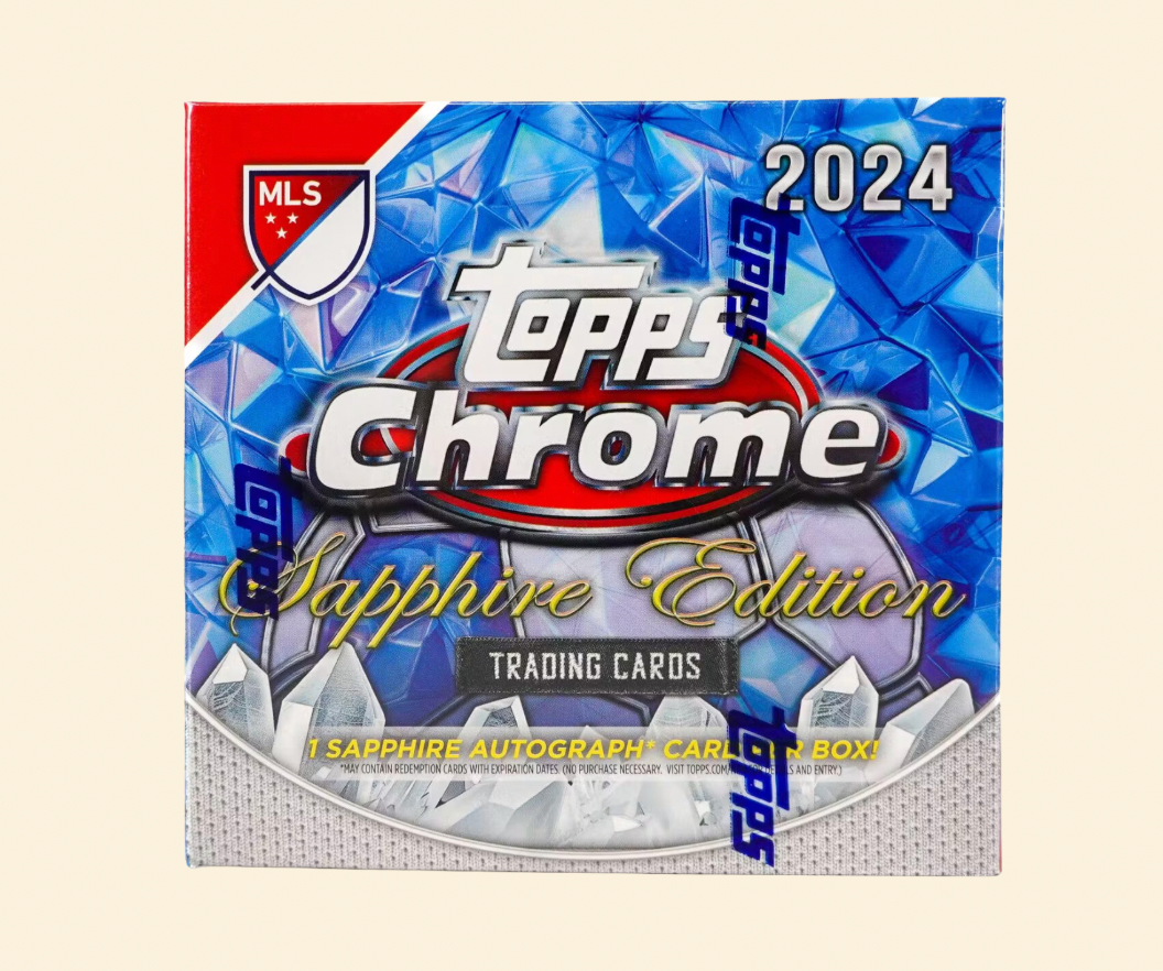 2024 Topps Chrome Sapphire MLS Soccer Hobby Box