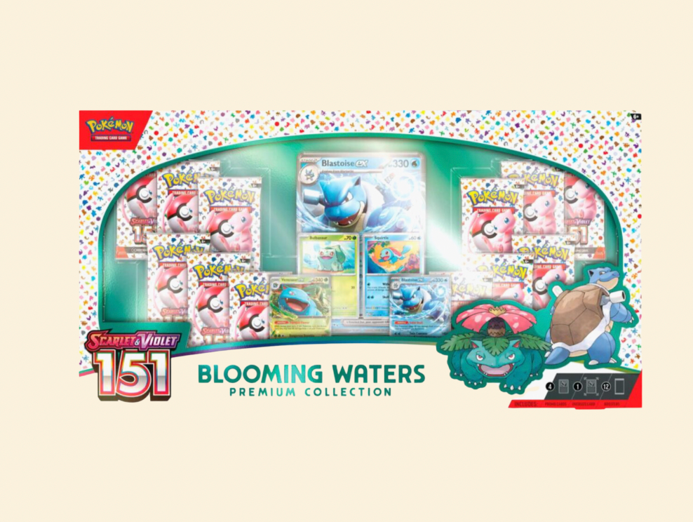 Pokemon: 151 Blooming Waters Premium Collection Box