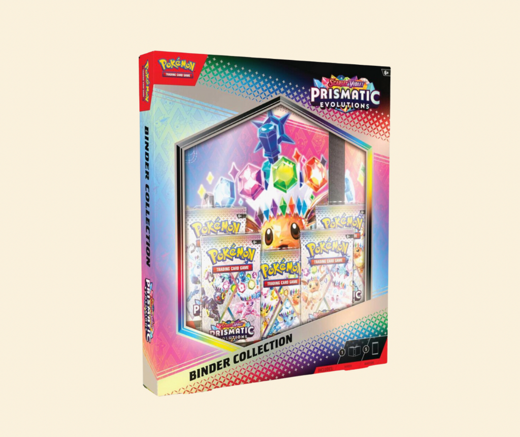 prismatic evolutions card binder Bleecker Trading