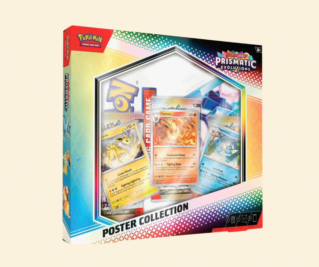 Pokémon: Prismatic Evolutions Poster Collection Box