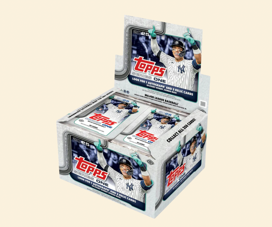 2025 Topps Series 1 Baseball Jumbo Box