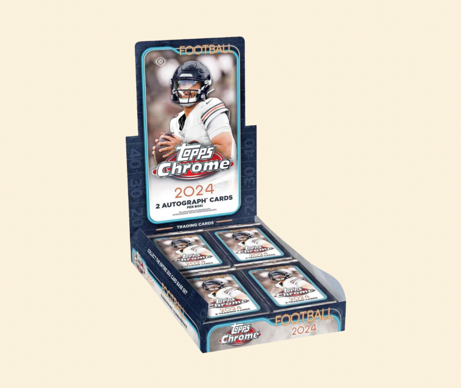 Bleecker Trading - 2024 Topps Chrome Football Hobby Box