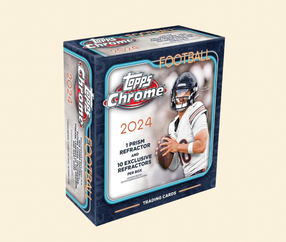 Bleecker Trading - 2024 Topps Chrome Football Mega Box