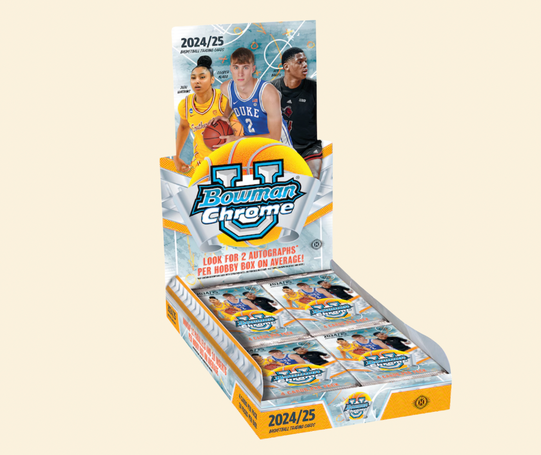 2024-25 Topps Bowman U University Chrome Basketball Hobby Box