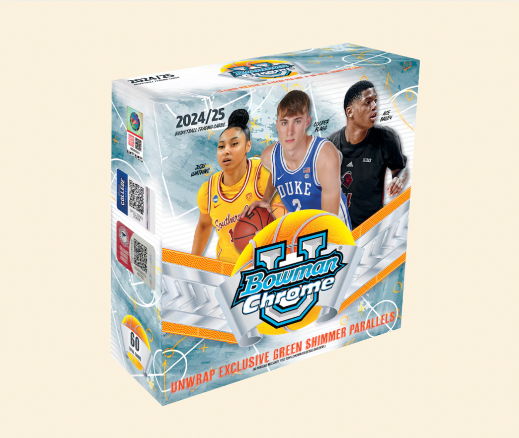 2024-25 Bowman U University Chrome Basketball Mega Box