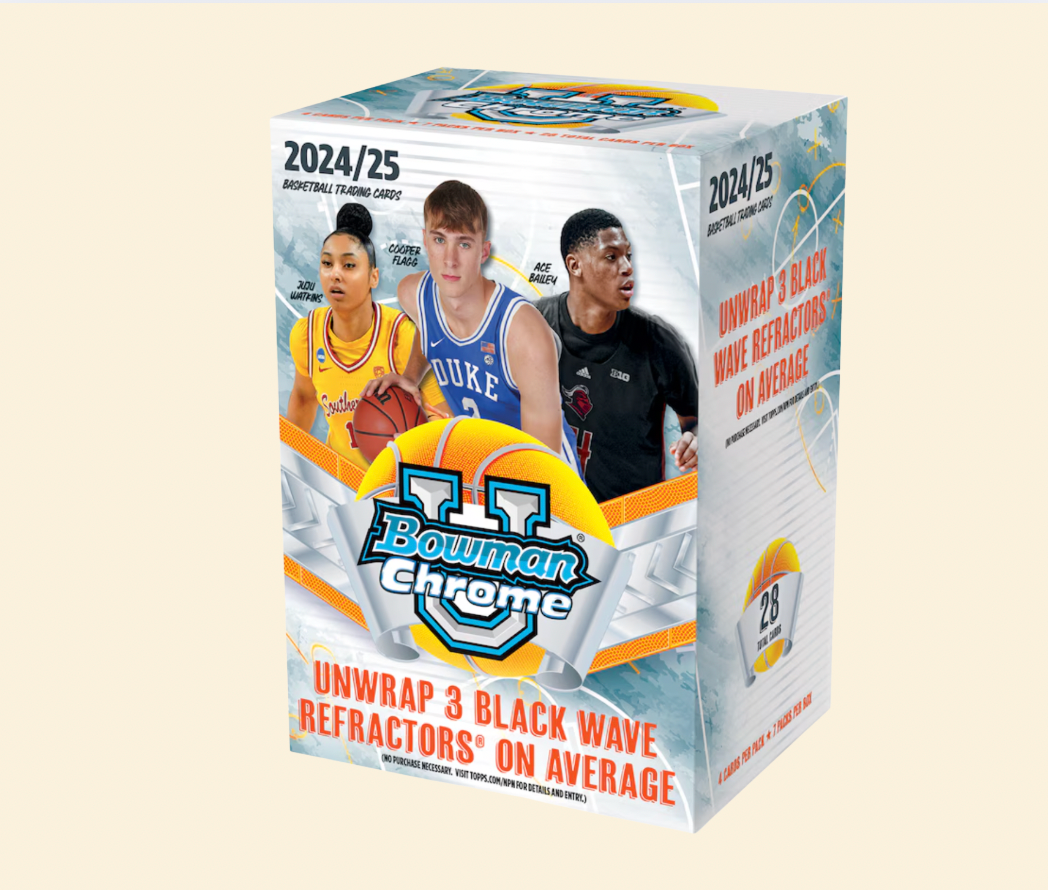 2024-25 Bowman University Chrome Basketball Blaster Box