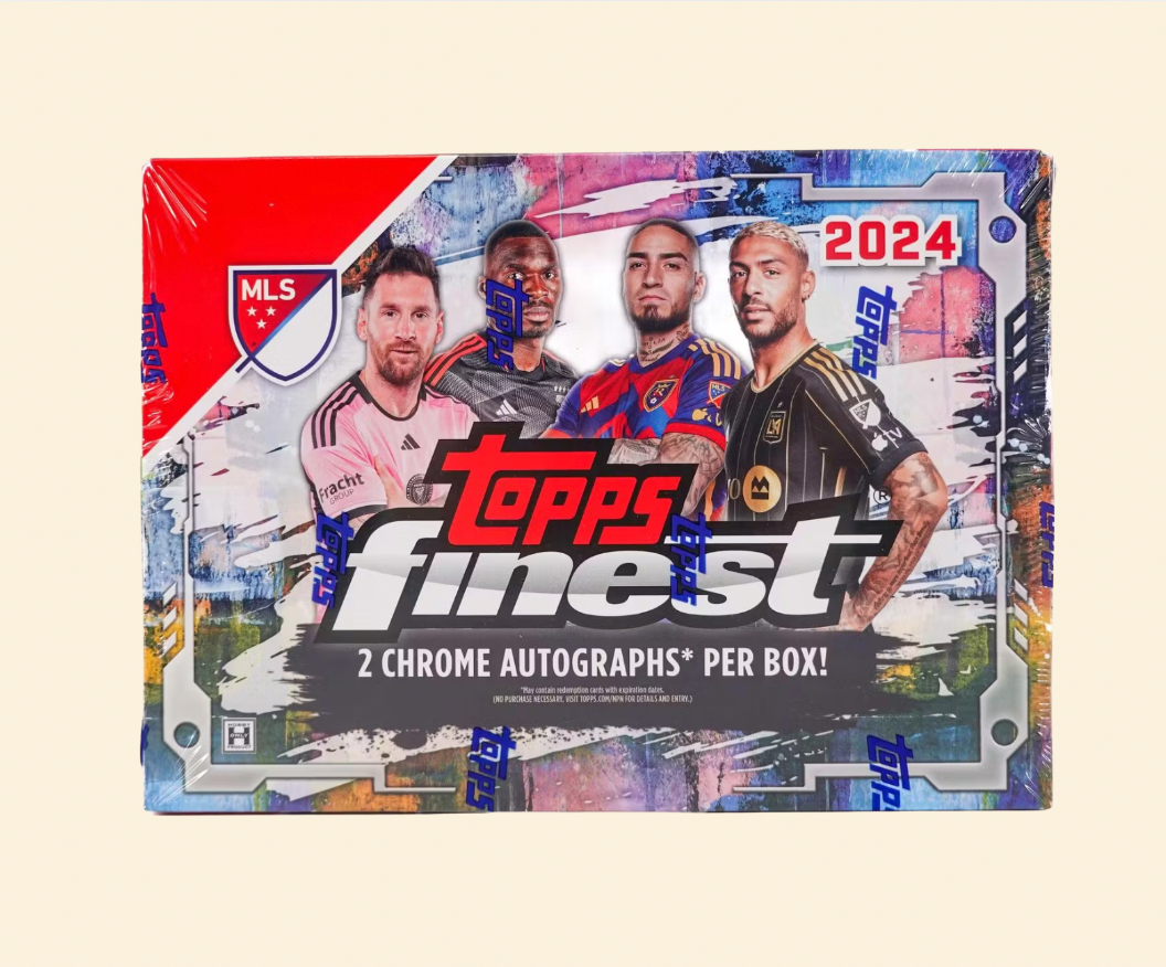 2024 Topps Finest MLS Soccer Hobby Box