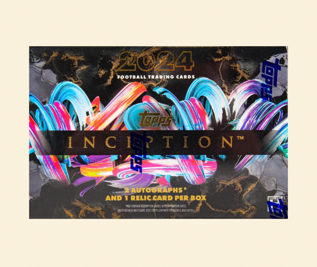 2024 Topps Inception Football Hobby Box