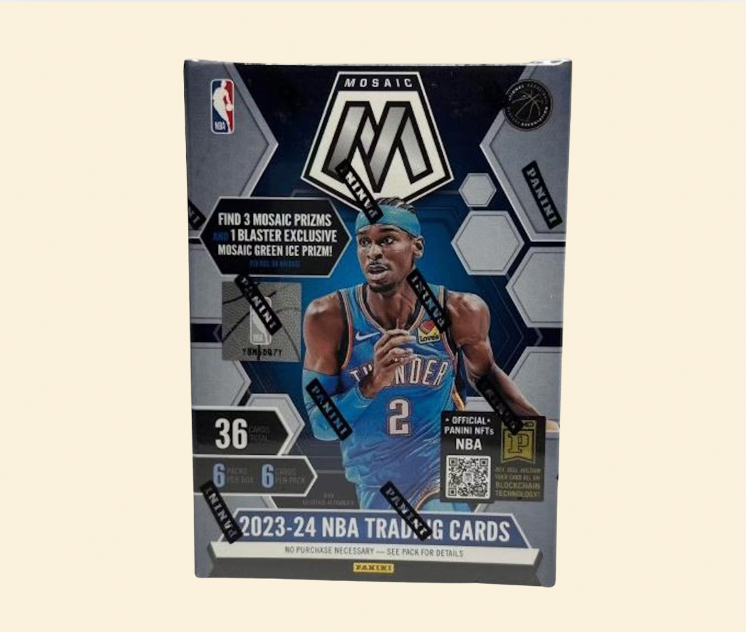 2023-24 Panini Mosaic Basketball Sealed Hobby Blaster Box