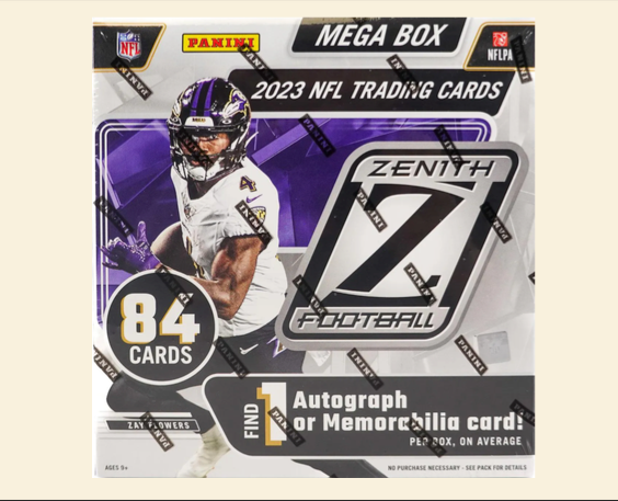 2023 Panini Zenith Football Mega Box