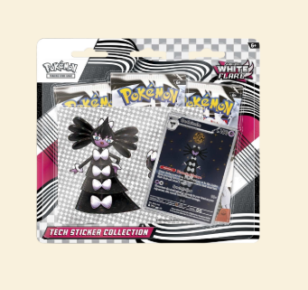 Pokemon Scarlet & Violet: White Flare Tech Sticker Collection