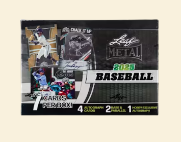 2025 Leaf Metal Baseball Sealed Hobby Box