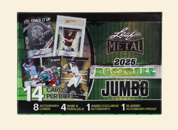 2025 Leaf Metal Baseball Sealed Jumbo Box