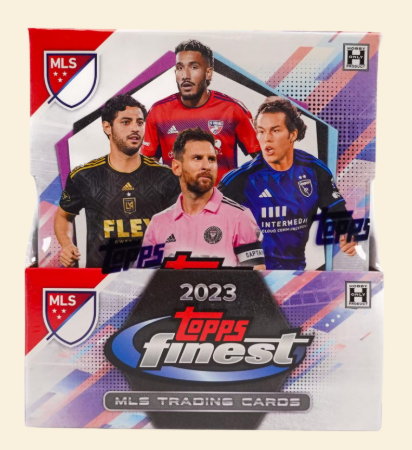 2023 Topps Finest MLS Soccer Sealed Hobby Box