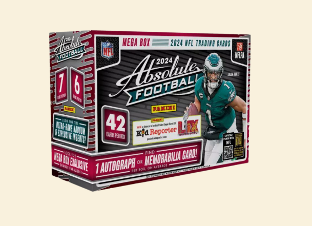 2024 Panini Absolute Football Hobby Mega Sealed Box (Orange Parallels!)
