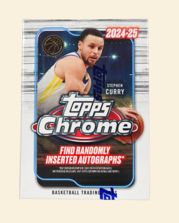 2024-25 Topps Chrome Basketball Blaster Box (Pink)