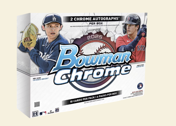 2025 Bowman Chrome Baseball Hobby Box (Presale)