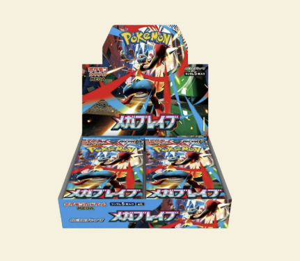 Pokémon Japanese Mega Brave M1L Booster Box
