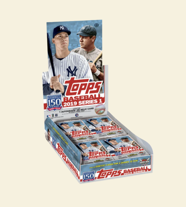 2019 Topps Series 1 Baseball Hobby Box