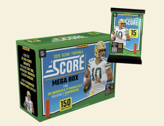 2025 Panini NFL Score Football Mega Box (Green)