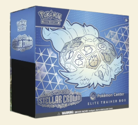 Pokémon: Stellar Crown Pokemon Center Elite Trainer Box ETB