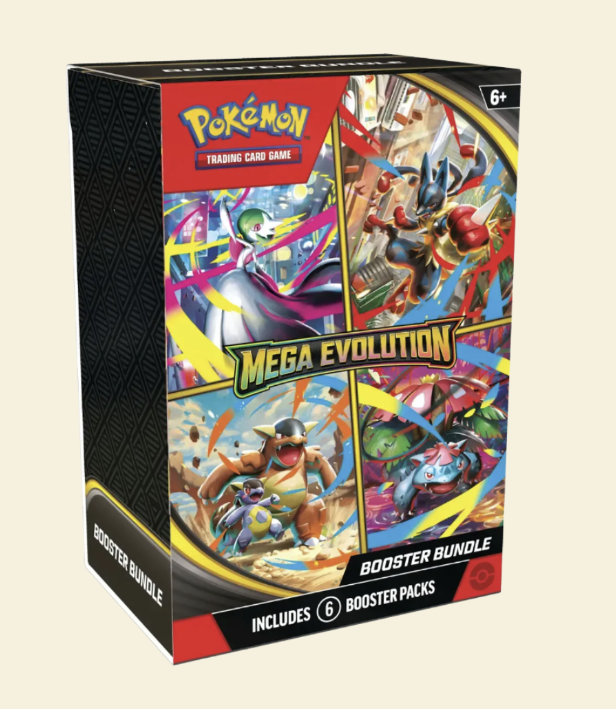 Pokemon: Mega Evolution Booster Bundle