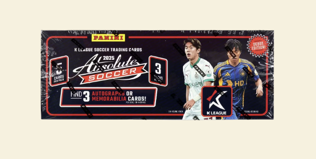 2025 Panini Absolute K League Soccer Hobby Box