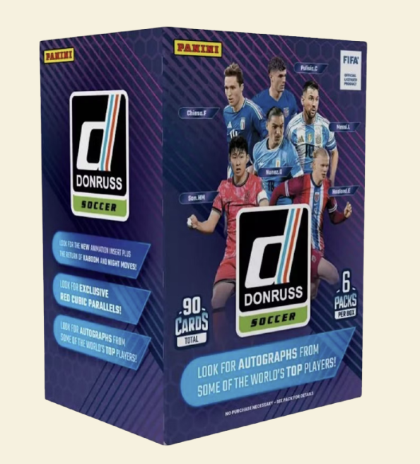 2024-25 Panini Donruss Soccer Blaster Box (Red Cubic Parallels!)