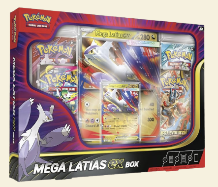 Pokemon: Mega Evolution Mega Latias EX Collection Box