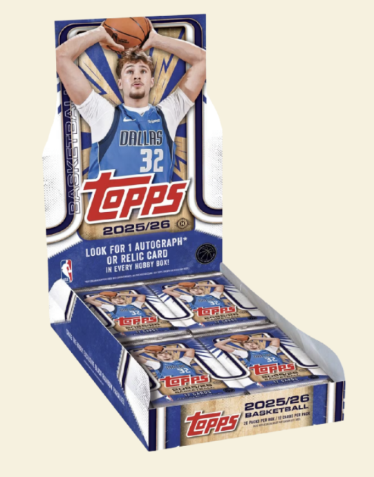 2025-26 Topps Basketball Hobby Box (Presale)