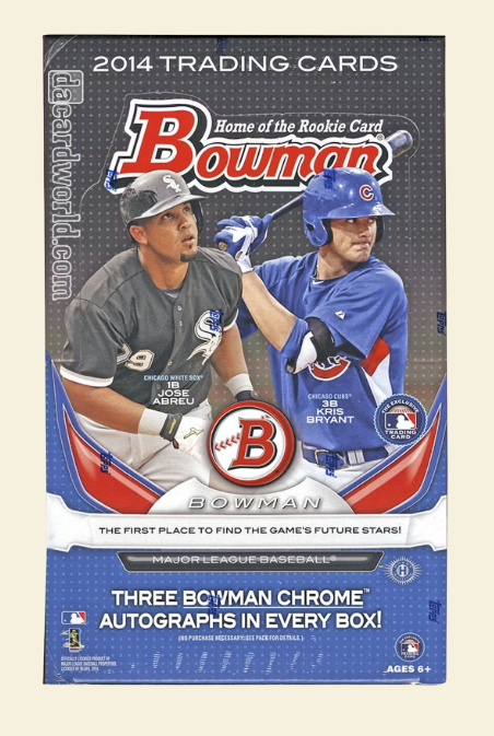 2014 Bowman Baseball Jumbo Box