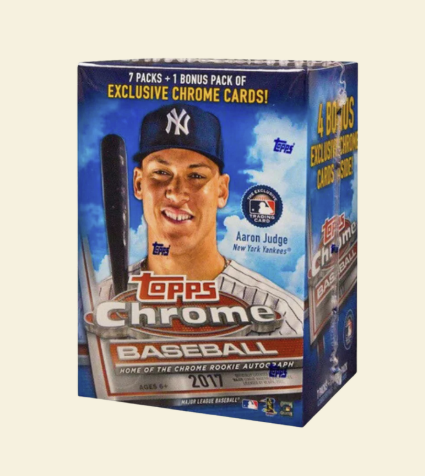 2017 Topps Chrome Baseball Blaster Box