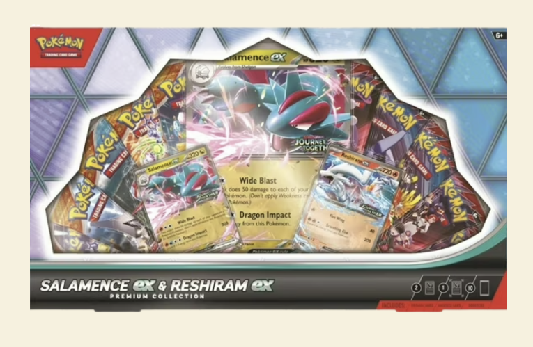 Pokemon: Salamence and Reshiram EX Collection Box