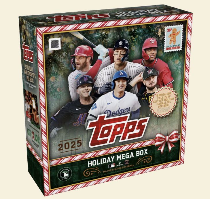 2025 Topps Holiday Baseball Mega Box
