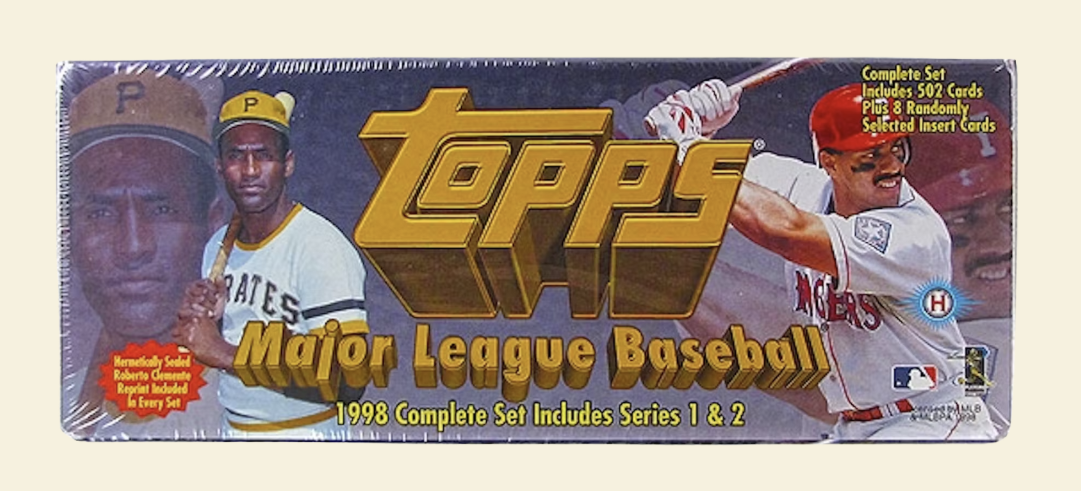 1998 Topps Baseball Hobby Complete Set (Brown)