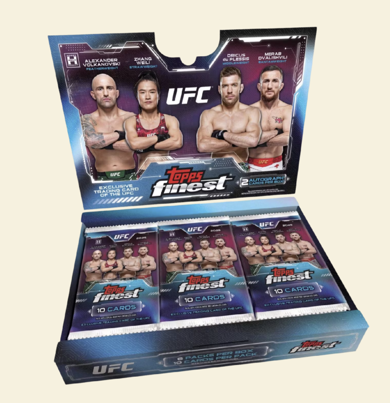 2025 Topps UFC Finest Hobby Box (Presale)