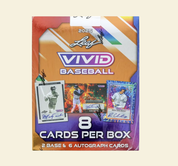2025 Leaf Vivid Baseball Hobby Box